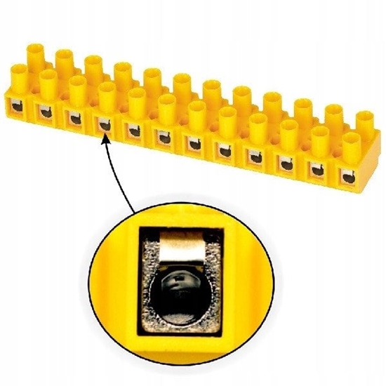 Picture of Pokój Listwa zaciskowa 12-torowa 10mm2 óta TLZ-10N A12-23N1