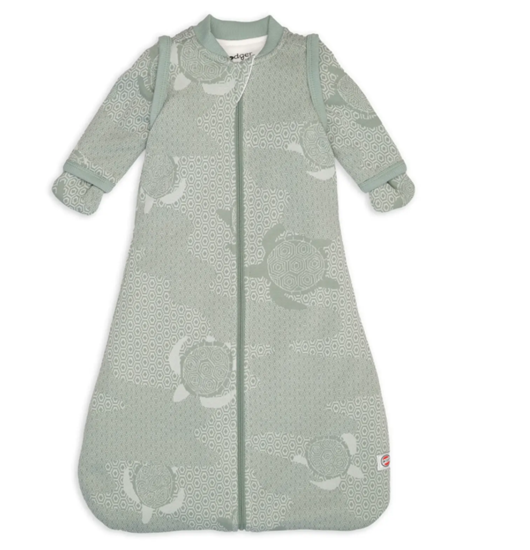 Изображение Lodger Hopper Matcha Turtle Sleeping bag with removable sleeves 50/62 green