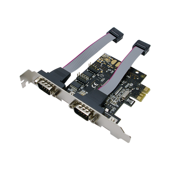 Изображение Logilink Schnittstelle PCIe Karte 2x seriell