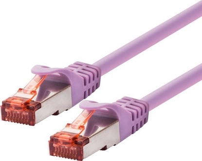 Attēls no LOGON TCF66F003V kabel sieciowy Fioletowy 0,3 m Cat6a F/UTP (FTP)