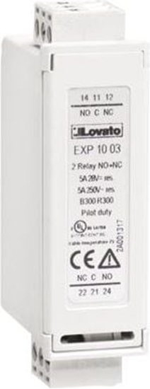Picture of Lovato Electric Modu dodatkowy, 2 wyjcia przekanikowe 5A (EXP1003)