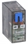 Picture of Lovato Electric Przekanik miniaturowy z wskanikiem LED i przyciskiem mechanicznym, sterowanie 24VDC, 2C/O, 8A, do gniazd HR5XS2