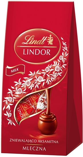 Picture of LUBS Praliny mleczne LINDOR, Lindt, 100g
