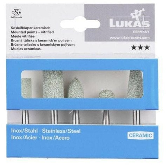 Picture of LUKAS CIERNICA TRZPIENIOWA ZESTAW 5szt. CERAMICZNE NIERDZEWKA/STAL