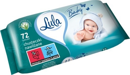 Picture of Lula Chusteczki nawilane z Aloesem 72 szt.