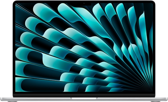 Изображение MacBook Air 15" M4 Silver/M4-10C-CPU,10C-GPU/16GB/256GB SSD/BKey-ID-Deutsch/70W USB-C Power