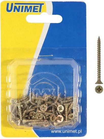 Изображение Mag-Krak Wkrt utwardzany do drewna i PCV 3,5x40 blister 50szt.