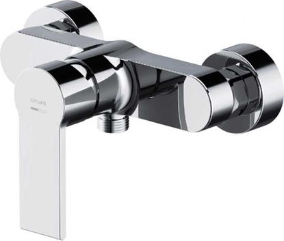 Изображение Maisītājs dušai Brasco, hroms, CERSANIT