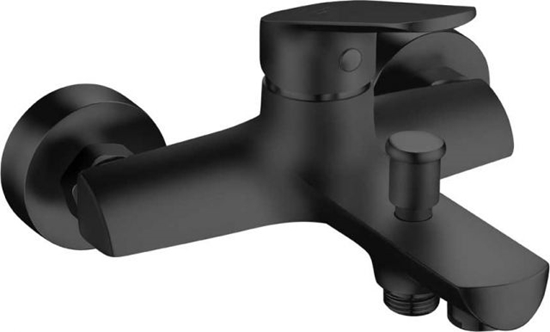 Picture of Maisītājs vannai Flavis, melns CERSANIT