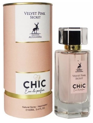 Изображение Maison Alhambra Chic Velvet Pink Secret Perfume EDP 100 ml