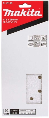 Изображение Makita MAKITA PAPIER SZLIF. 280mm x 115mm P 60 /10szt.