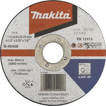 Изображение Makita Trennscheibe 115x2,5mm Stahl