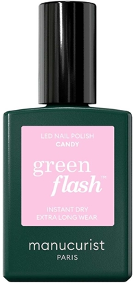 Picture of MANUCURIST_Green Flash Led Gel Nail Lacquer lakier do paznokci Candy 15ml