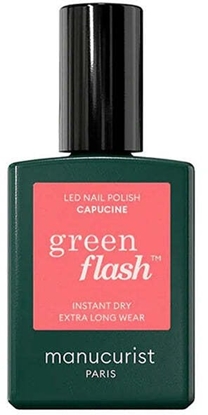 Picture of MANUCURIST_Green Flash Led Gel Nail Lacquer lakier do paznokci Capuscine 15ml