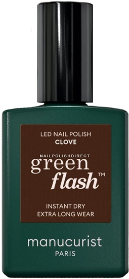 Picture of MANUCURIST_Green Flash Led Gel Nail Lacquer lakier do paznokci Clove 15ml