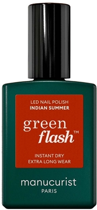 Picture of MANUCURIST_Green Flash Led Gel Nail Lacquer lakier do paznokci Indian Summer 15ml