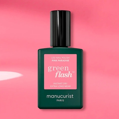 Picture of MANUCURIST_Green Flash Led Gel Nail Lacquer lakier do paznokci Pink Paradise 15ml
