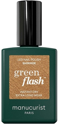 Picture of MANUCURIST_Green Flash Led Gel Nail Lacquer lakier do paznokci Shimmer 15ml