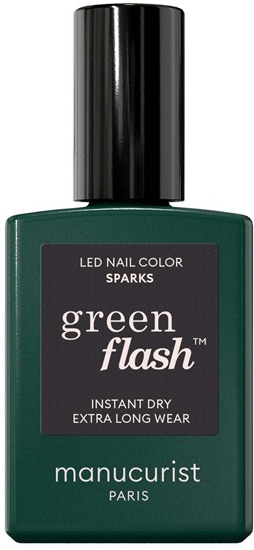 Picture of MANUCURIST_Green Flash Led Gel Nail Lacquer lakier do paznokci Sparks 15ml