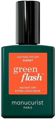 Picture of MANUCURIST_Green Flash Led Gel Nail Lacquer lakier do paznokci Sunset 15ml