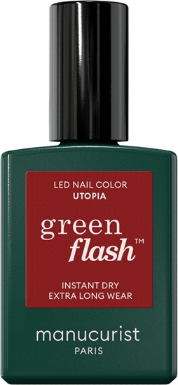 Picture of MANUCURIST_Green Flash Led Gel Nail Lacquer lakier do paznokci Utopia 15ml