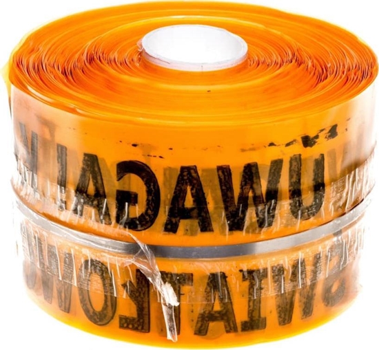 Изображение Marmat Folia kablowa ostrzegawczo-lokalizacyjna TOL 10 /Uwaga kabel wiatowodowy/ 68319 /100m/