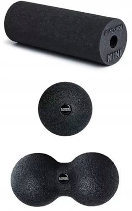 Picture of Blackroll Zestaw waków do masau i pieczek BLACKROLL BLACKBOX MINI set with foam rollers fascia balls