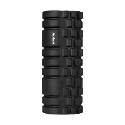 Picture of Masāžas rullītis ar izciļņiem 14x33cm, melns, EVA materiāls, REBEL ACTIVE