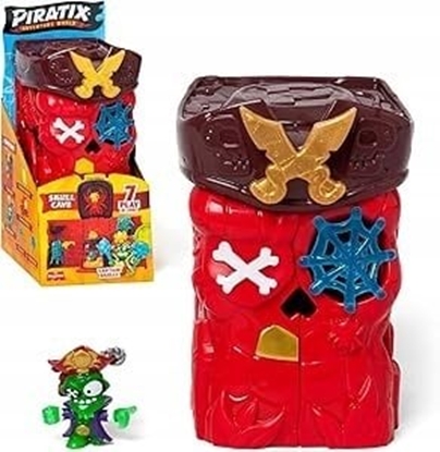 Picture of MBX PIRATIX 1X6 SECRET CAVE SKULL CAVE