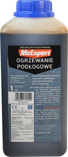 Picture of McExpert PLASTYFIKATOR DO OGRZEWANIA PODOGOWEGO 1L [jm.SZT] - MC-500-0410