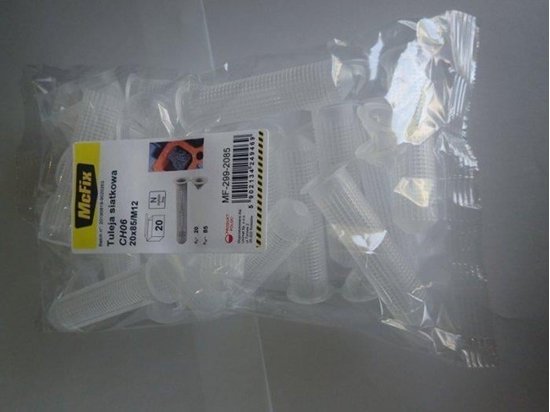 Picture of MCFIX TULEJA SIATKOWA PLASTIKOWA DO YWIC 20*85MM 20SZT