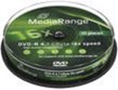 Изображение Mediarange DVD-R 4,7GB  10pcs Spindel 16x