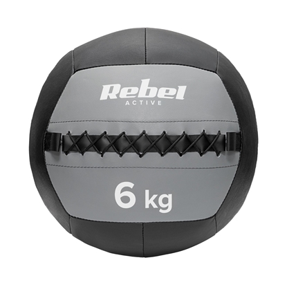 Изображение Medicīniskā bumba vingrošanai 6 kg REBEL ACTIVE