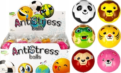 Attēls no Mega Creative PILKA ANTYSTRES 6CM ZWIERZ SPORT MC 30/300/600