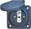 Изображение Mennekes Gniazdo tablicowe niebieskie 16A 230V IP44 (MEN11131)