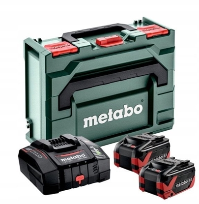Picture of METABO AKUMULATOR 18V  4,0Ah LIHD XTREME 2szt. + ADOWARKA ASC 290