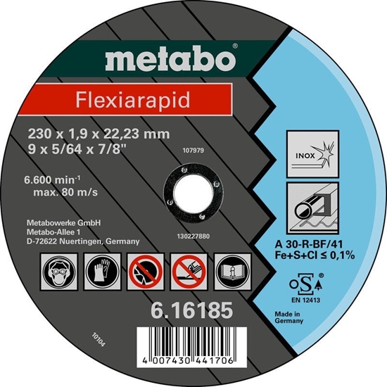 Picture of Metabo Flexiarapid 150x1,6x22,2 Inox