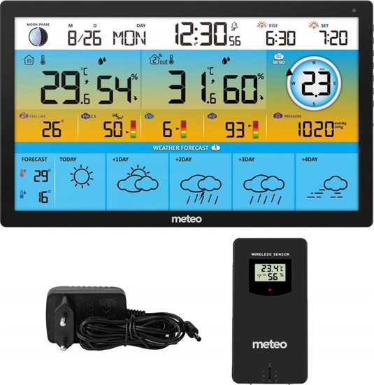 Picture of Meteo Stacja pogodowa WIFI pomiar jakoci powietrza