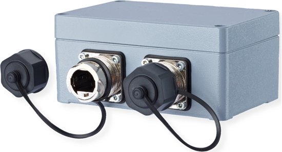 Picture of Metz Connect E-DAT Industry IP67 V1 2 Port Metall Aufputzgehäuse