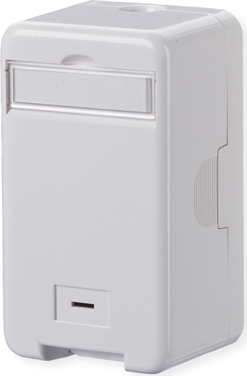 Picture of Metz Connect Keystone Anschlussdose AP, 1 Port unbestückt reinweiß