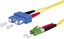 Picture of Metz Connect OpDAT patch cord, SC-D/LC-D APC OS2, 2 m