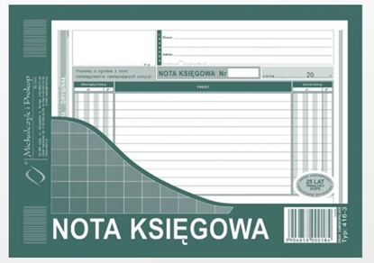 Attēls no Michalczyk & Prokop Nota ksigowa A5 80 kartek (416-3)