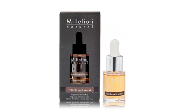 Picture of Millefiori Milano Aroma Oil in Water Vanilla and Wood 15 ml