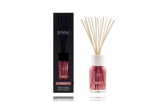Изображение Millefiori Milano Fragrance Diffuser Ambra & Rosa 500 ml