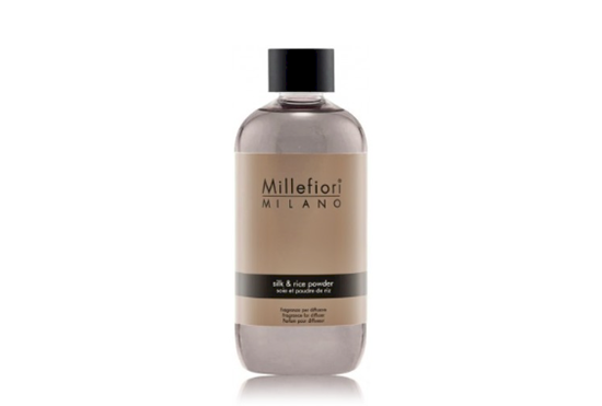 Picture of Millefiori Milano Fragrance Diffuser Silk & Rice Powder Refill 250 ml