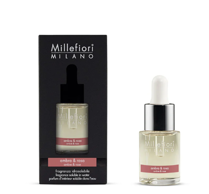 Изображение Millefiori Milano Fragrance Soluble in Water Ambra & Rosa 15 ml