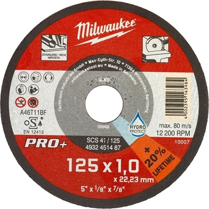 Picture of Milwaukee Tarcza cierna Milwaukee Pro+ SCS 41 125 mm