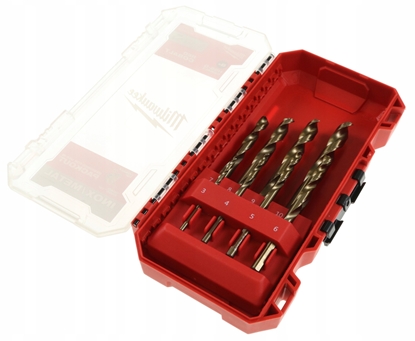 Attēls no MILWAUKEE WIERTO METAL HSS CO KPL  8cz. /1-10mm/.