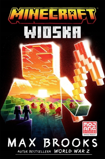 Picture of Minecraft. Wioska