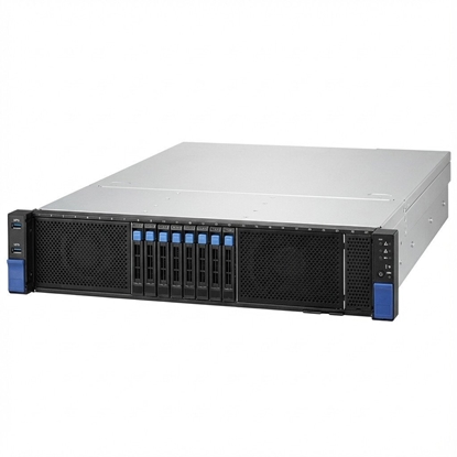 Picture of MiTAC B8261T85E8HR-2T-N - Server - Rack-Montage - 2U - zweiweg - keine CPU - NVMe - Hot-Swap 6.4 cm (2.5") Schacht/Schachte - SSD - AST2600 - 10GbE, 1GbE - kein Betriebssystem - Monitor: keiner